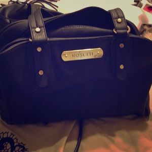 Black Rosetti satchel